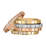 Chopard Ice Cube 18ct Yellow Gold Diamond Ring