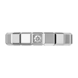 Chopard Ice Cube Medium 18ct White Gold Diamond Ring