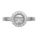 Chopard Happy Diamonds Icons 18ct White Gold Diamond Ring