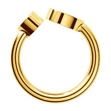 Chopard Happy Hearts Golden Hearts 18ct Yellow Gold Diamond Ring