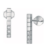 Chopard Ice Cube 18ct White Gold Diamond Drop Earrings