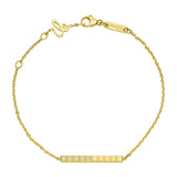 Chopard Ice Cube 18ct Yellow Gold Diamond Bracelet
