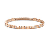 Chopard Ice Cube 18ct Rose Gold Diamond Bangle