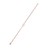 Chopard My Happy Hearts 18ct Rose Gold Mother of Pearl Bracelet