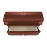 Chopard Ice Cube Camel Calfskin Leather Shoulder Bag