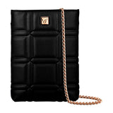 Chopard Ice Cube Black Embossed Calfskin Leather Mini Bag