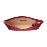 Chopard Ice Cube Bordeaux Quilted Calfskin Leather Pouch Bag