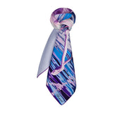 Chopard Flamingo Purple Silk Twill Scarf