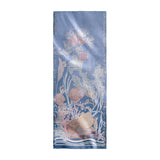 Chopard Happy Ocean Blue Silk Chiffon Stole