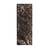 Chopard Happy Spirit Brown Silk and Cashmere Stole