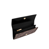 Chopard Classic Brown Canvas Continental Wallet