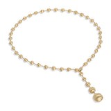 Marco Bicego Africa 18ct Yellow Gold and Diamond Graduated Necklace