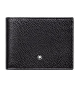 Montblanc Meisterstück Soft Grain Black Leather Six Credit Card Wallet