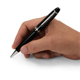 Montblanc Meisterstück LeGrand Platinum Coated Black Precious Resin Ballpoint Pen