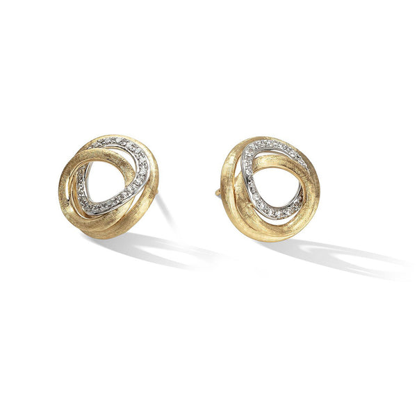 Marco Bicego Jaipur Link 18ct Yellow Gold Diamond Earrings