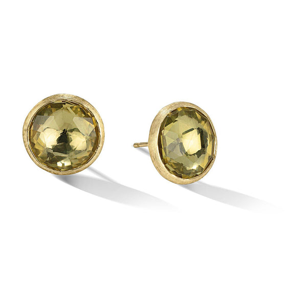 Marco Bicego Jaipur 18ct Yellow Gold Citrine Stud Earrings