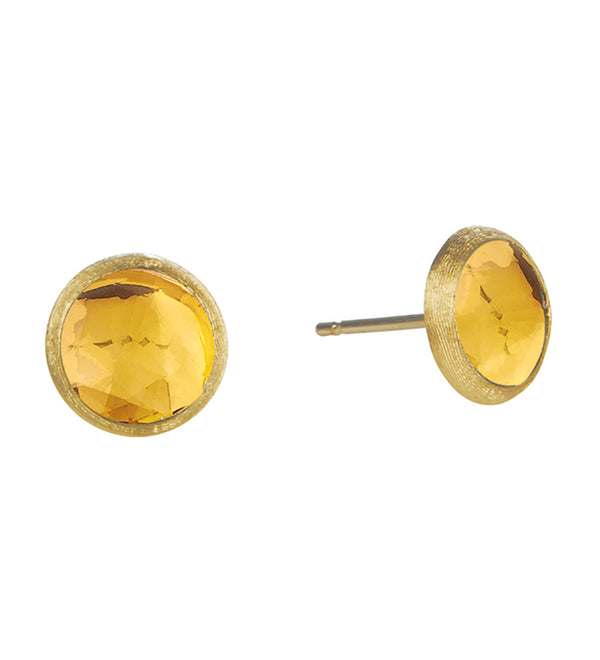 Marco Bicego Jaipur 18ct Yellow Gold Citrine Stud Earrings