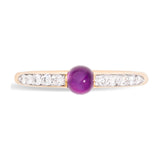 Pomellato M'Ama Non M'Ama 18ct Rose Gold Amethyst and Diamond Ring