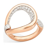 Pomellato Fantina 18ct Rose Gold Diamond Ring