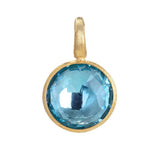 Marco Bicego Jaipur 18ct Yellow Gold Blue Topaz Pendant