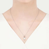 Mikimoto M Collection 18ct White Gold Akoya Cultured Pearl and Diamond Pendant and Chain