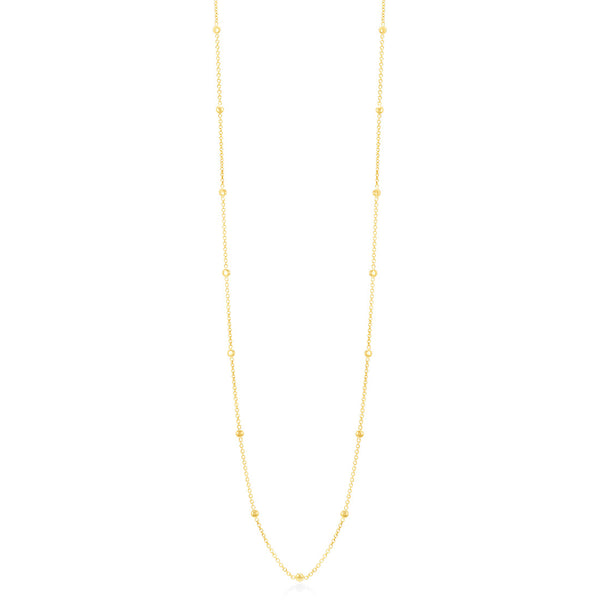 18ct Yellow Gold Sautoir Necklace