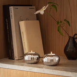 Georg Jensen Bernadotte Stainless Steel Tealight Holders (Pair)
