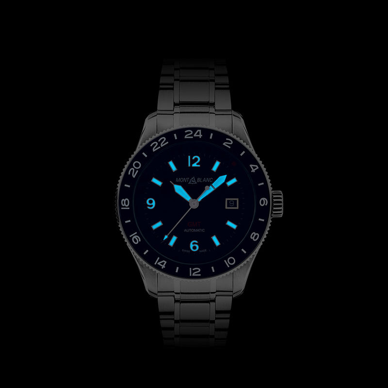 Montblanc 1858 GMT Steel