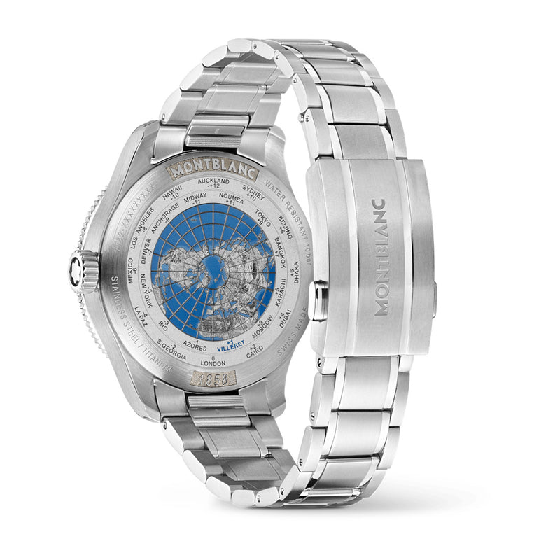 Montblanc 1858 GMT Steel