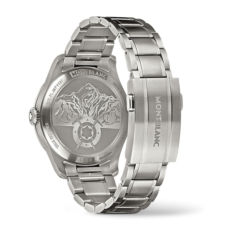 Montblanc 1858 Automatic Date 0 Oxygen The 8000 Steel