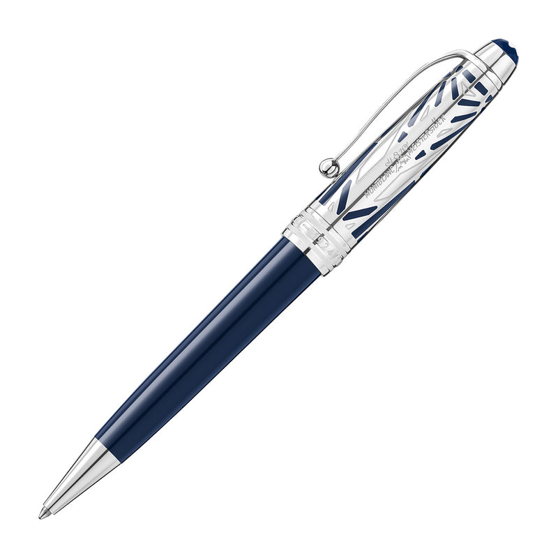 Montblanc Meisterstück The Origin Collection Doué Blue Precious Resin Ballpoint Pen