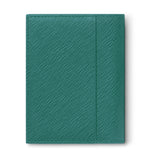 Montblanc Sartorial Fern Blue Leather Four Credit Card Wallet