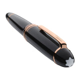 Montblanc Meisterstück LeGrand Rose Gold Coated Black Precious Resin Rollerball Pen
