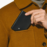 Montblanc Meisterstück Black Leather Two Credit Card Wallet