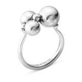 Georg Jensen Moonlight Grapes Sterling Silver Ring