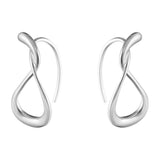 Georg Jensen Mercy Sterling Silver Small Drop Earrings