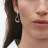 Georg Jensen Mercy Sterling Silver Large Drop Earrings