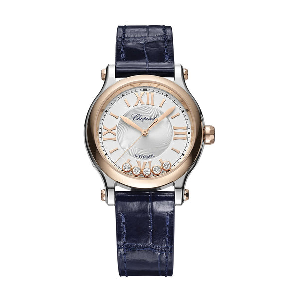 Chopard Happy Sport 18ct Rose Gold and Steel