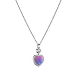 Chopard Happy Hearts 18ct White Gold Mother of Pearl and Diamond Pendant and Chain