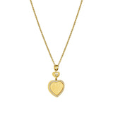 Chopard Happy Hearts Golden Hearts 18ct Yellow Gold Diamond Pendant and Chain