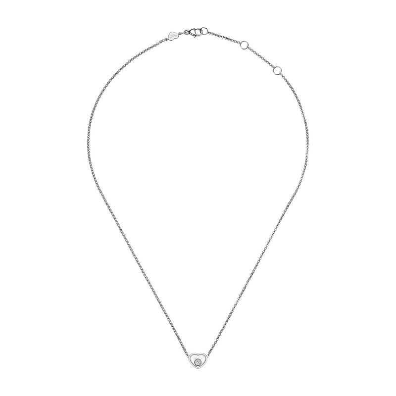 Chopard My Happy Hearts 18ct White Gold Diamond Necklace