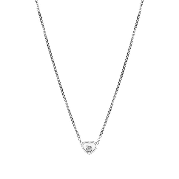 Chopard My Happy Hearts 18ct White Gold Diamond Necklace