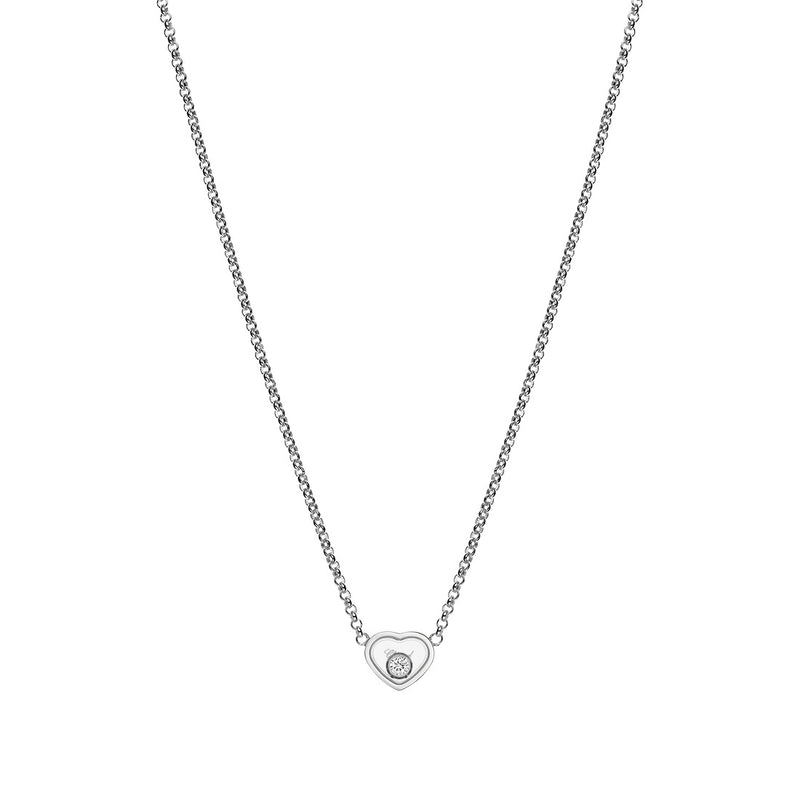 Chopard My Happy Hearts 18ct White Gold Diamond Necklace