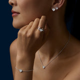 Chopard My Happy Hearts 18ct White Gold Diamond Necklace