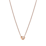 Chopard My Happy Hearts 18ct Rose Gold Diamond Necklace
