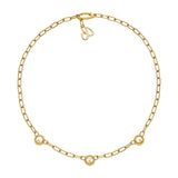 Chopard Happy Diamonds Icons 18ct Yellow Gold Diamond Necklace
