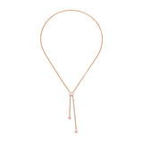 Chopard Happy Hearts 18ct Rose Gold White Mother of Pearl and Diamond Necklace