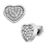Chopard Happy Hearts 18ct White Gold Diamond Stud Earrings