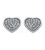 Chopard Happy Hearts 18ct White Gold Diamond Stud Earrings