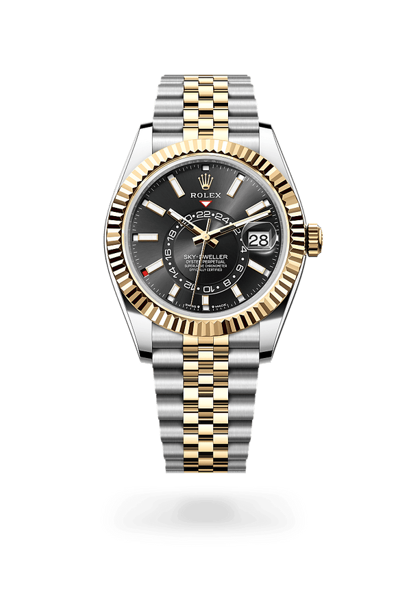Rolex Sky-Dweller in Yellow Rolesor, M336933-0004 - Mallory Jewellers